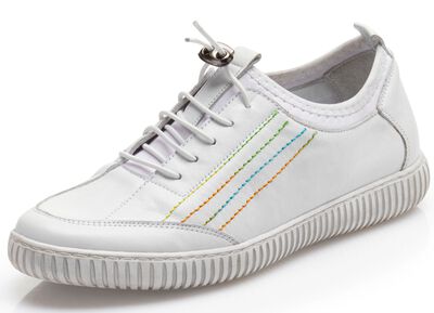 Gemini sneaker med elastiskt textilmaterial 
