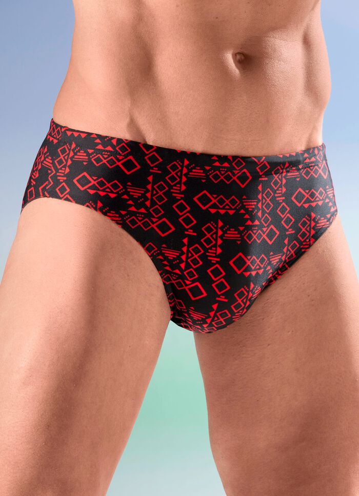 Schwab badshorts i kort form 