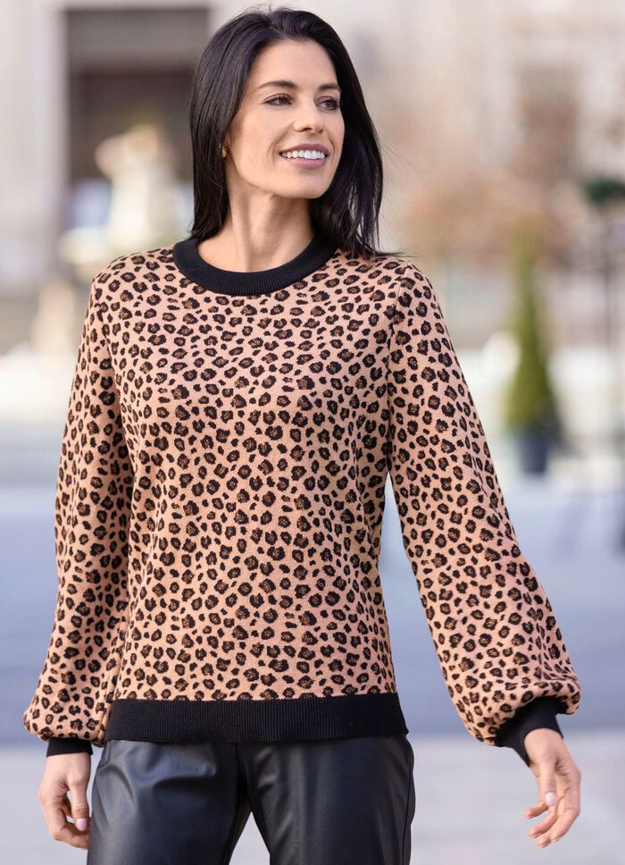 Tr&ouml;ja med glittereffekt 