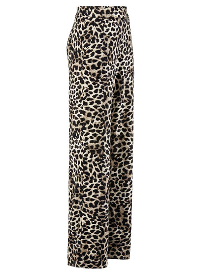 Byxor i trendigt leopardmönster, , large