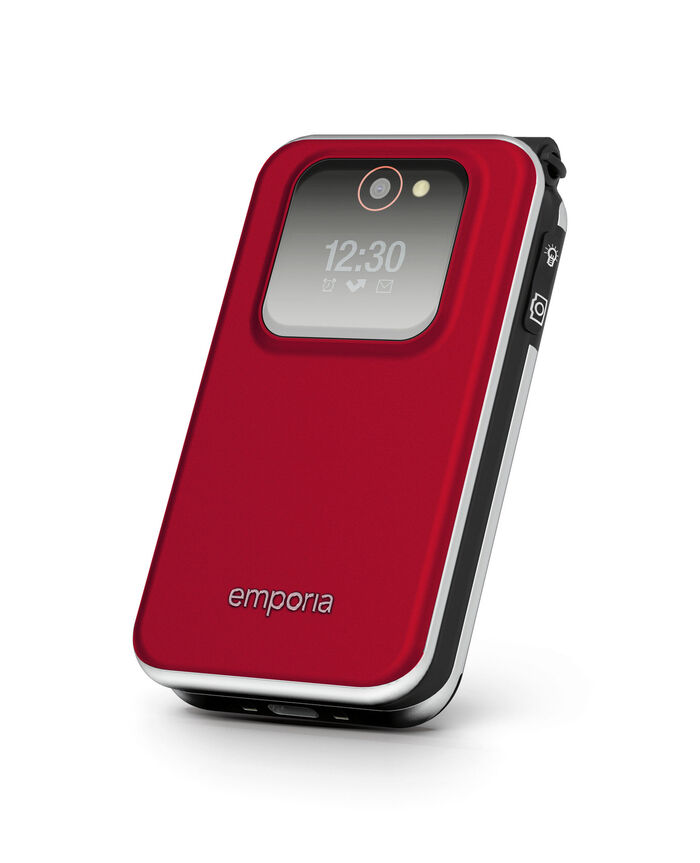 Emporia Joy bläddertelefon RÖD
