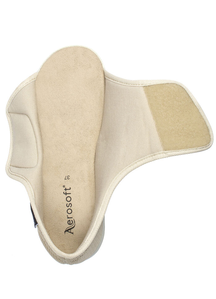 Kardborresandaler för kvinnor och män BEIGE