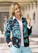 cardigan i jacquarddesign 