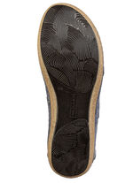 Waldläufer, bekväma damsandaler, bredd H, med uttagbar fotbädd JEANS