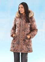 Jacka med avtagbar huva 