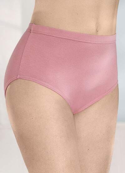 Fempack trosor med resår i midjan 