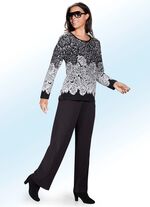 Byxor i trendig palatsform 