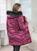 Jacka med avtagbar huva 