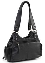 Laurina, v&auml;ska, dam, gjord av l&auml;der 