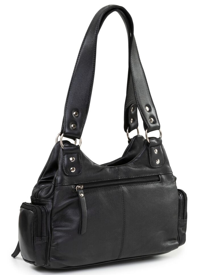 Laurina, v&auml;ska, dam, gjord av l&auml;der 