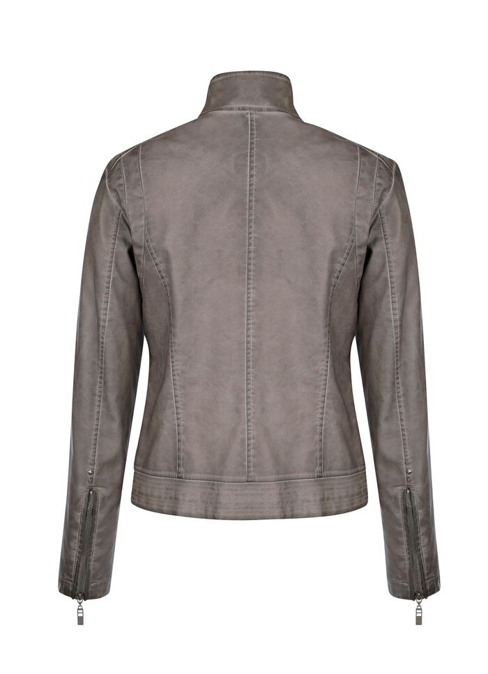 Kavaj med diskreta nitar 