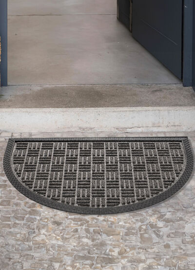 Dörrmatta med halkfri gummibaksida 