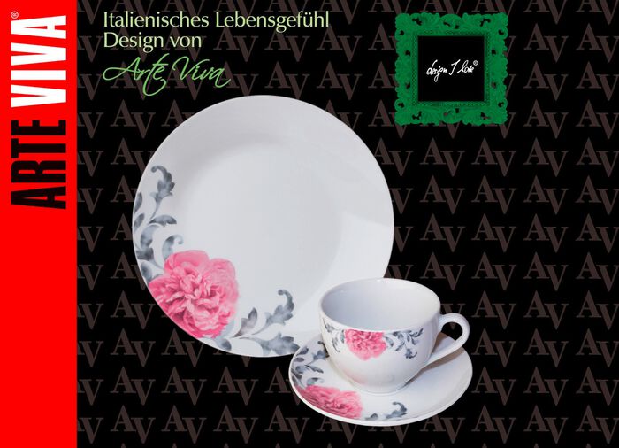 Porslinsserie "Como" 