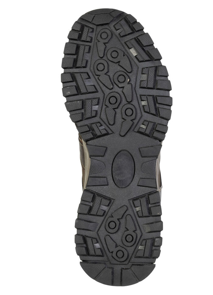 Andningsbara herrskor med snörning och klimatmembran DUNKELBRAUN