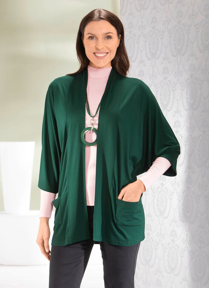 Skjortjacka utan kn&auml;ppning i 2 f&auml;rger 