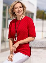 Tr&ouml;ja med &ouml;ppet m&ouml;nster 