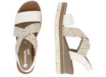 Remonte sandal med flätade detaljer, 
