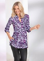 Tunika med st&aring;krage 