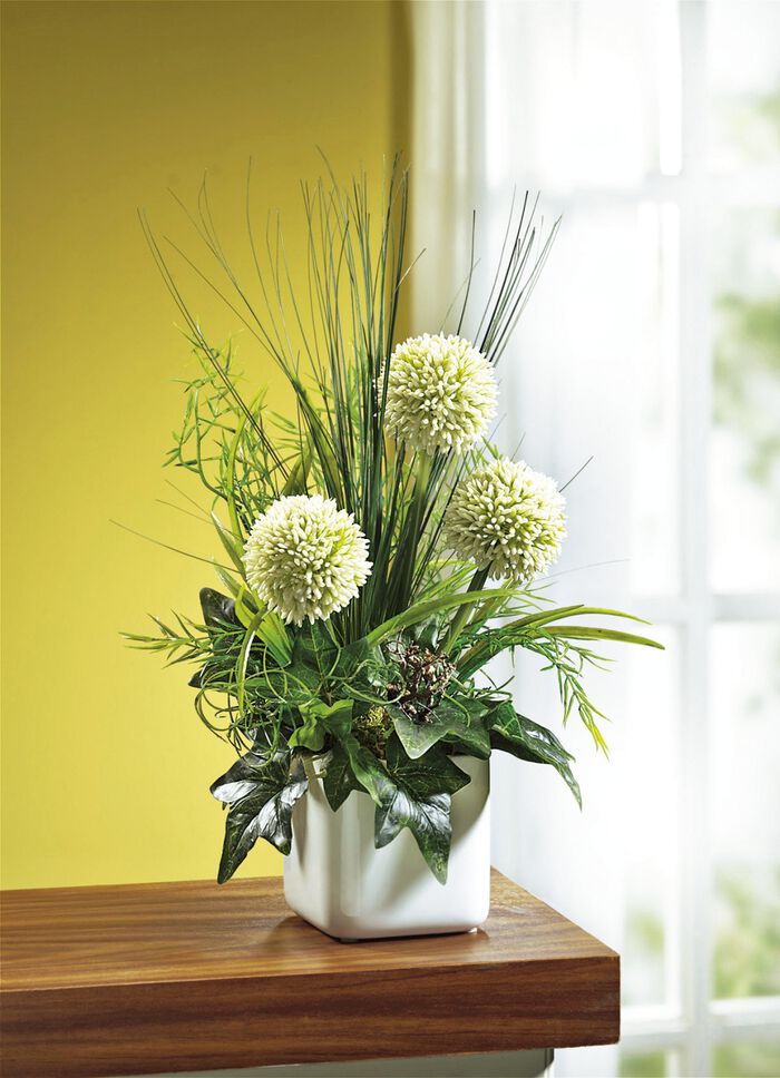 Arrangemang av Allium 