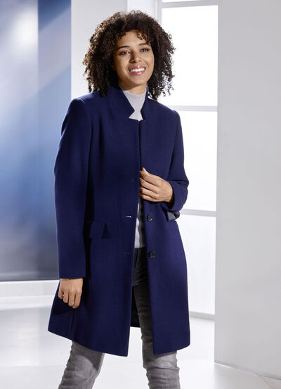 Kort kappa med kashmir 