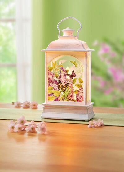 Lykta med LED-belysning 