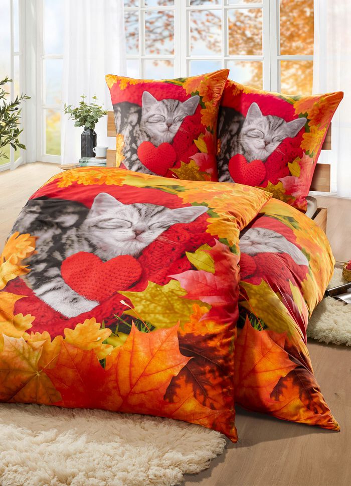 H&ouml;stligt s&auml;ngkl&auml;desset i mikrofiberkvalitet 