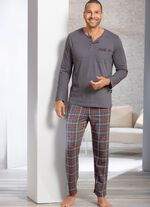 Tv&aring;pack pyjamas med knappar framtill 