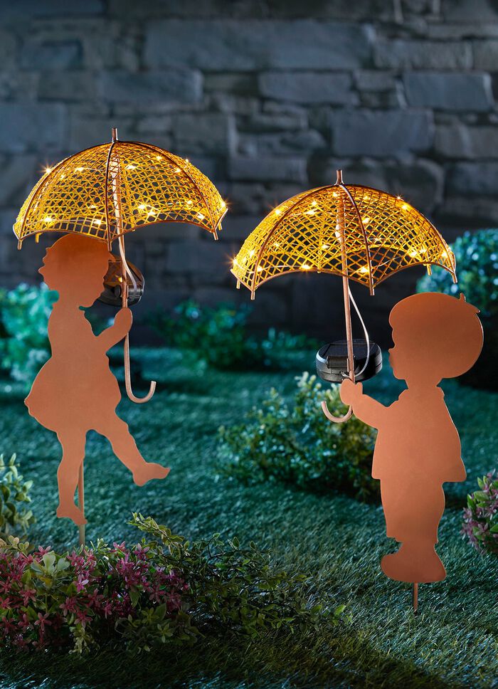 Solcellskontakt i metall BRUN-GUL