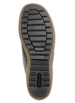 Remonte-stövel med vadderad skaftkant SVART