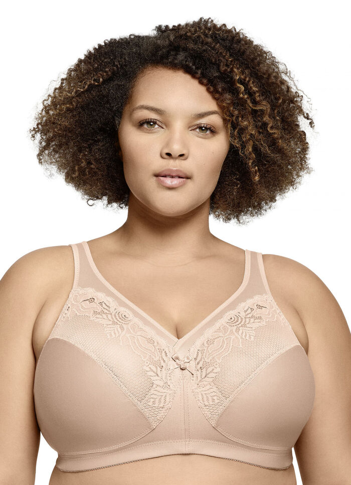 Glamorise minimizer-bh med elastisk spets, 