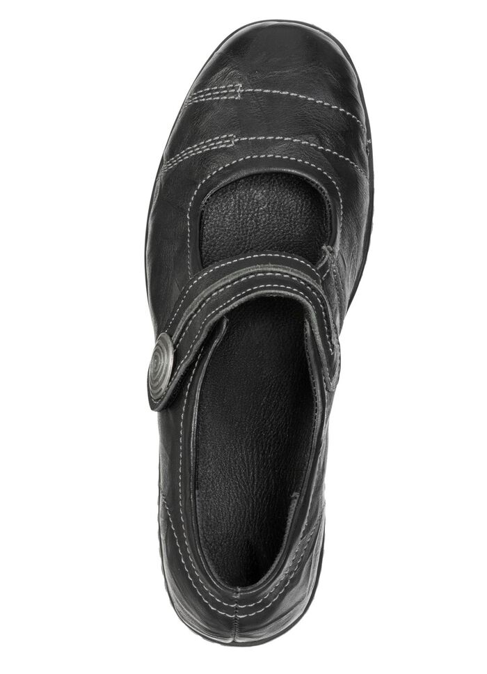 ELENA EDEN, bekv&auml;ma damskor med sp&auml;nne, bredd H, med uttagbar fotb&auml;dd 