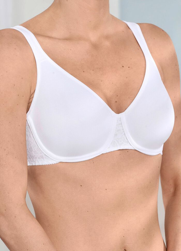Triumph Comfort Minimizer bygel-bh med elastisk tyllbroderi 
