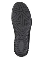 ELENA EDEN, bekv&auml;ma damskor med sn&ouml;rning, bredd H, med uttagbar fotb&auml;dd SVART