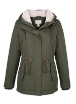 Funktionsjacka med fast huva 