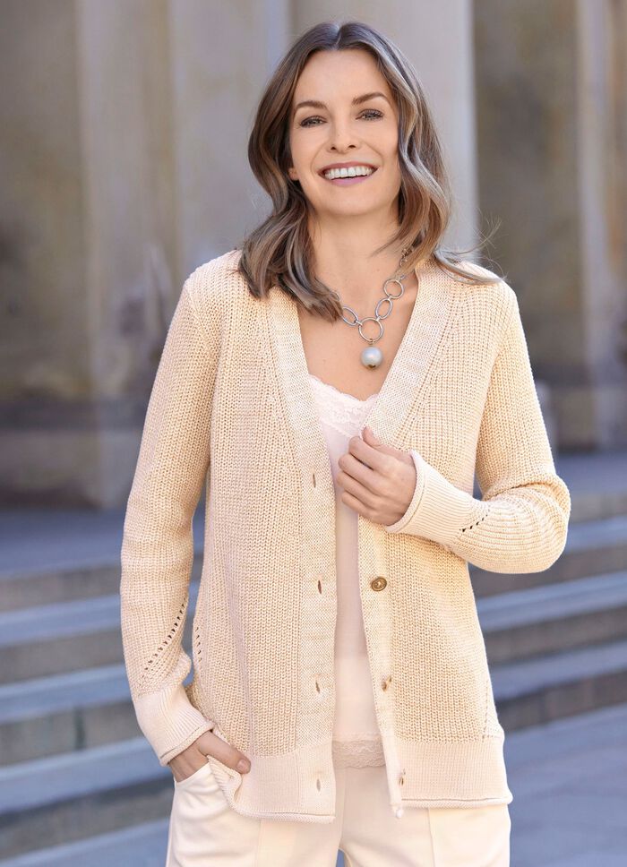 Kofta med elegant glitter 