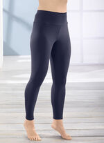 Leggings i ett paket om två 1X MARINBLÅ, 1X SVART