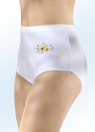 Fem-pack trosor med elastisk midjeres&aring;r 