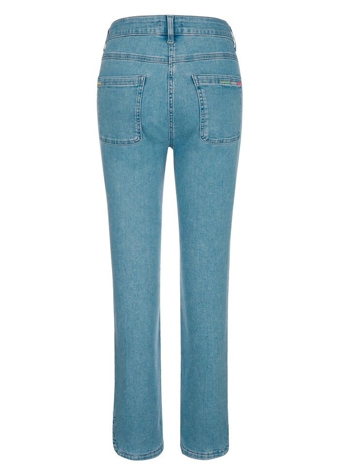 Ankel&aring;nga jeans i 5-fickmodell 