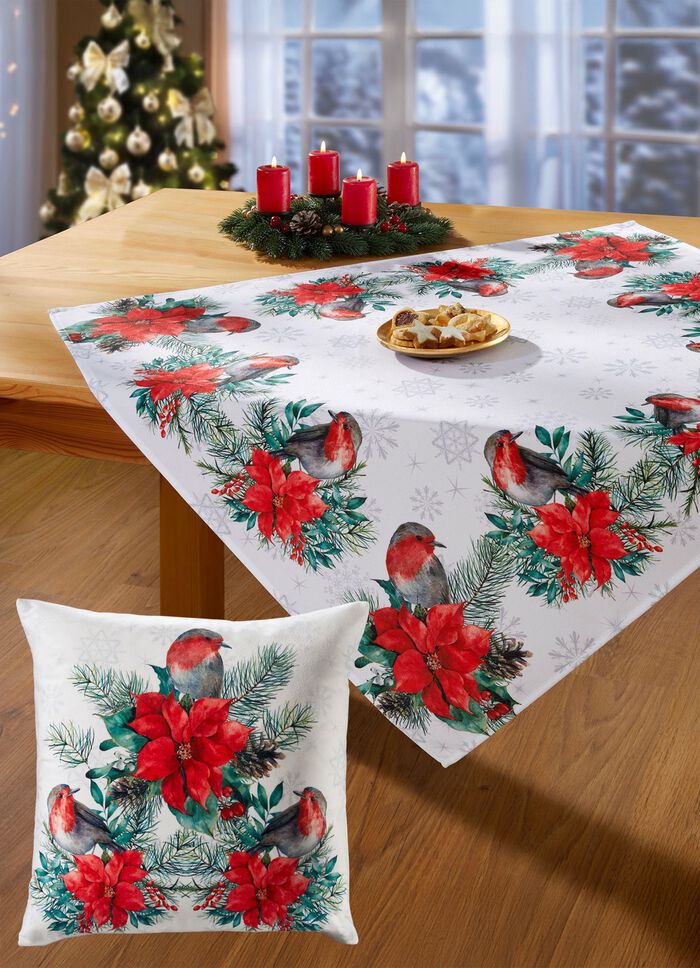 Bords- och rumsdekoration med s&ouml;ta r&ouml;dhaker 