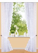 Vackert romersk gardinset 