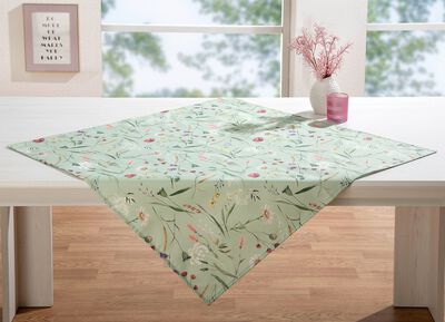 Bord- och rumsdekoration med fl&auml;ckskyddande yta 