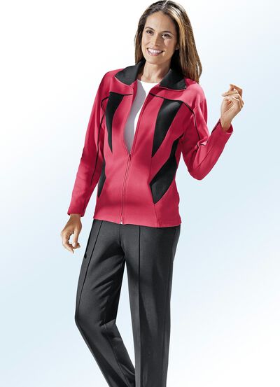 Fritidsdress med kontrastf&auml;rgad finish 