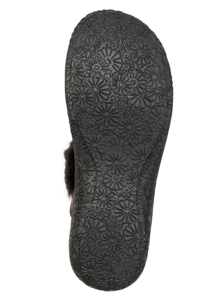 ELENA EDEN, klassiska damtr&auml;skor, vidd G, med plysch 