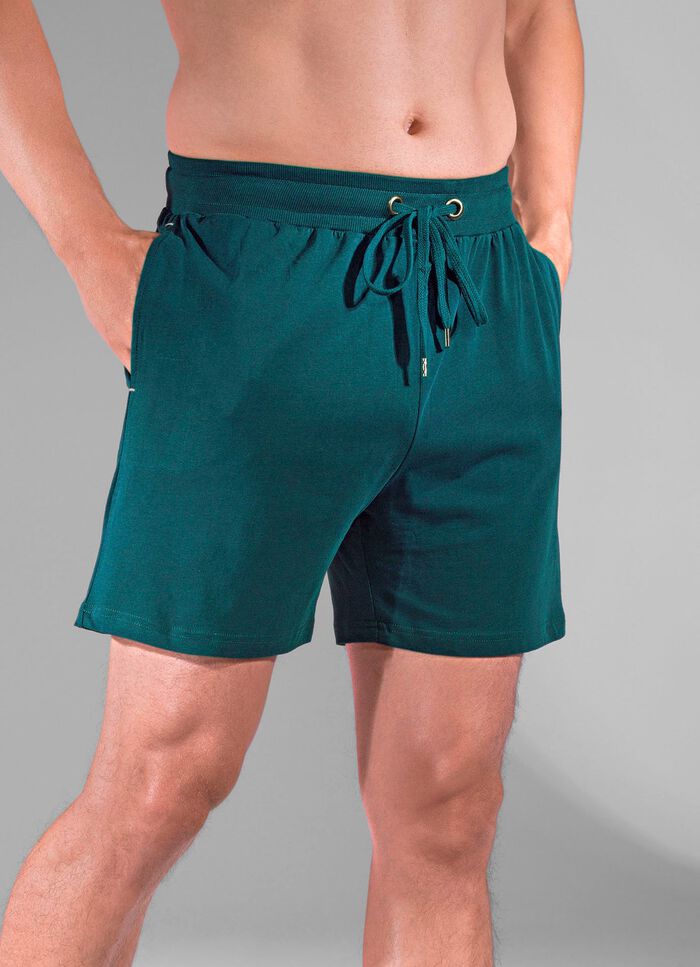 Tv&aring; paket korta s&ouml;mn- och fritidsbyxor med dragsko 