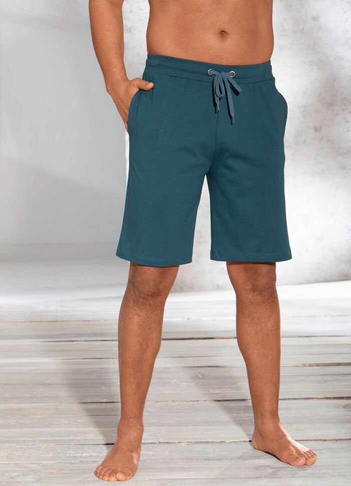 Tv&aring; paket s&ouml;mn- och fritidsbyxor med dragsko och sidfickor 