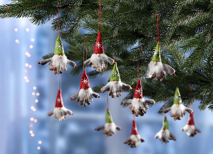 Gnome h&auml;ngare, upps&auml;ttning av 12 