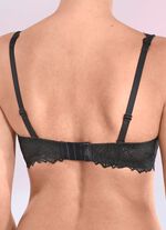 Naturana bygel-bh i elastisk spets 