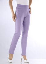 Byxor med quiltade sömmar LAVENDEL