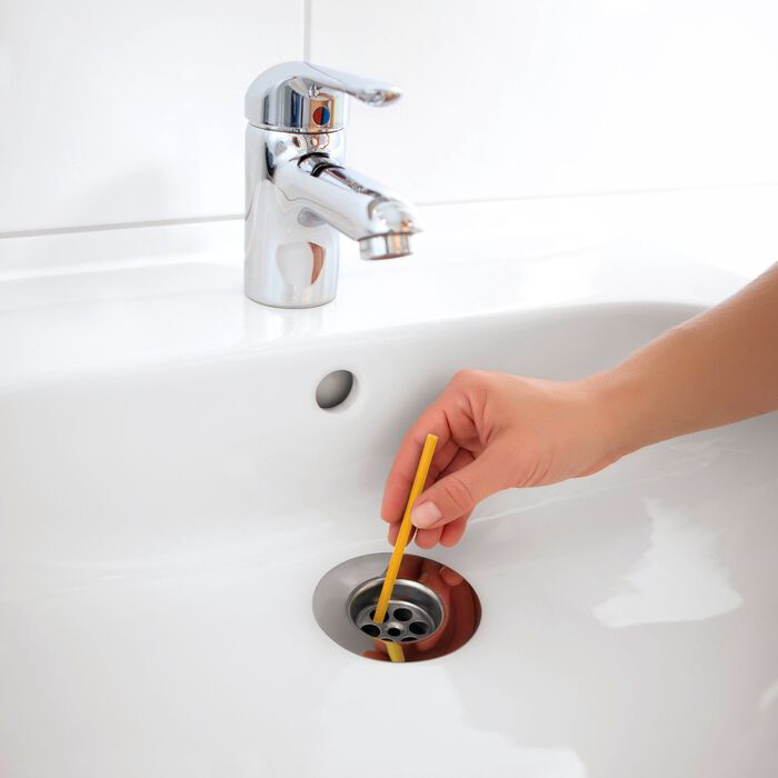 Orange reng&ouml;ringsset med fria dr&auml;neringspinnar 