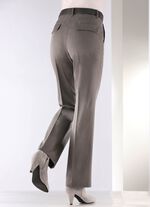 Byxor med res&aring;r i midjan baktill 